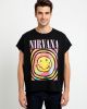 Nirvana Cropped Sweatshirt Black 1