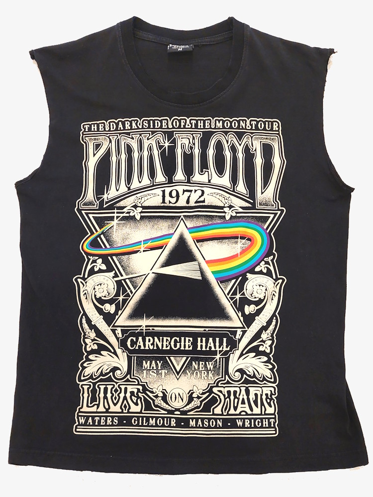 Pink Floyd Tank Top Distressed Black 3