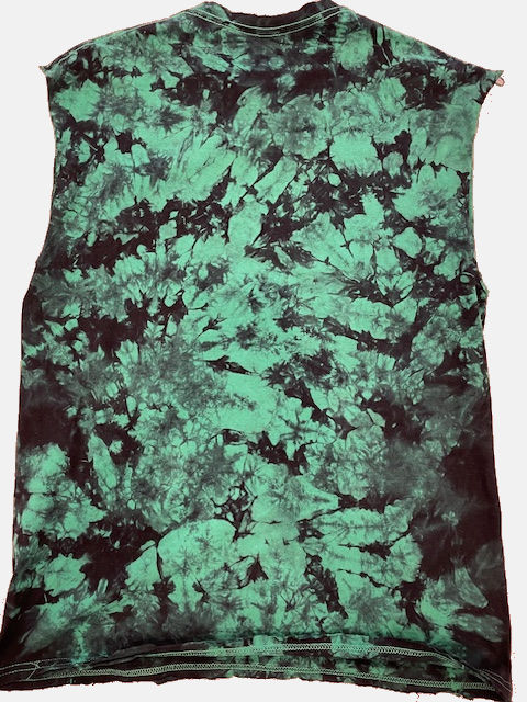 Seamless Tank Top Distressed Green