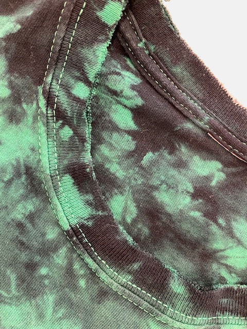 Seamless Tank Top Distressed Green