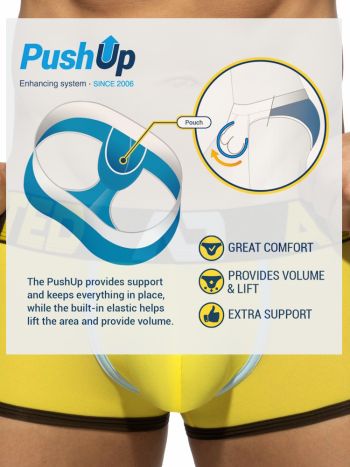 Addicted Ad1359 Naked Feeling Trunk Yellow 2