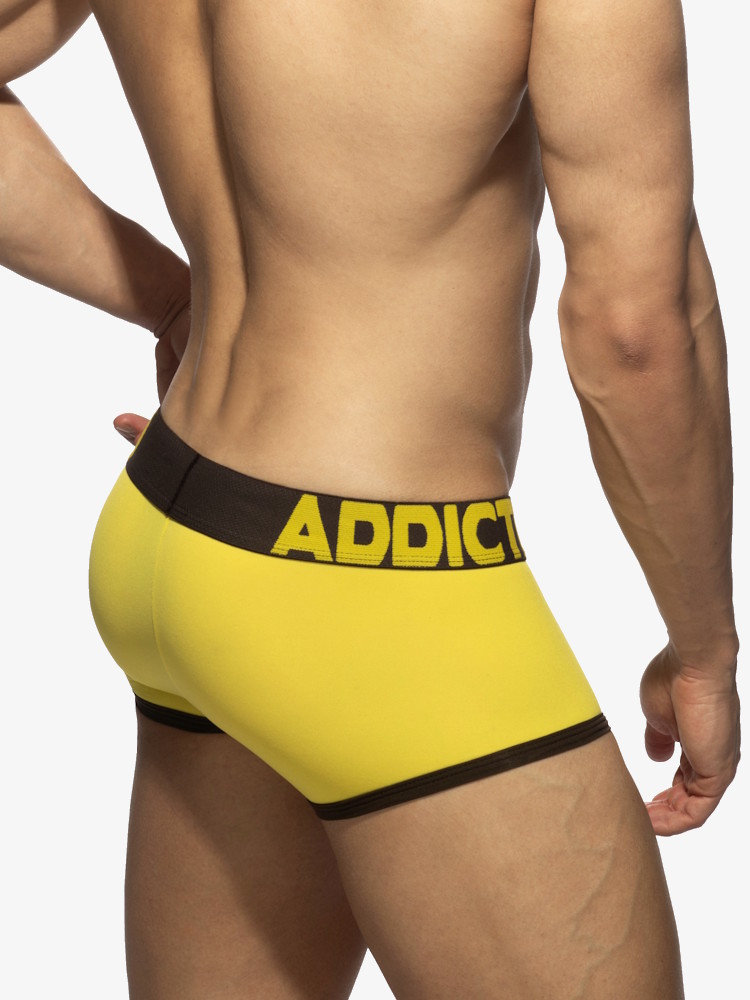 Addicted Ad1359 Naked Feeling Trunk Yellow 3