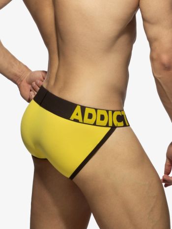 Addicted Ad1360 Naked Feeling Bikini Brief Yellow 4
