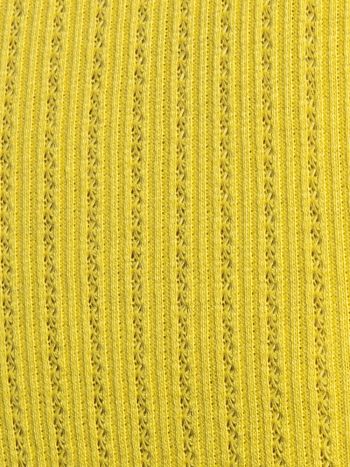 Addicted Ad1378 Puff Tank Top Yellow 1