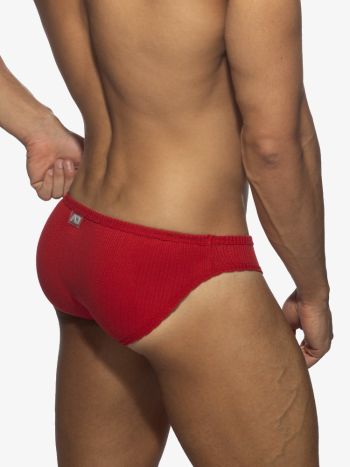 Addicted Ad1379 Puff Bikini Brief Red 4
