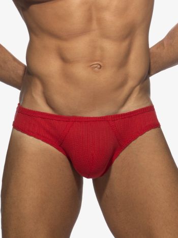Addicted Ad1379 Puff Bikini Brief Red 5
