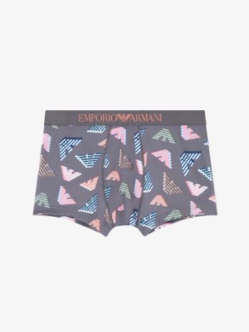 Emporio Armani Microfiber Logo Trunk Em000232 Steel 3