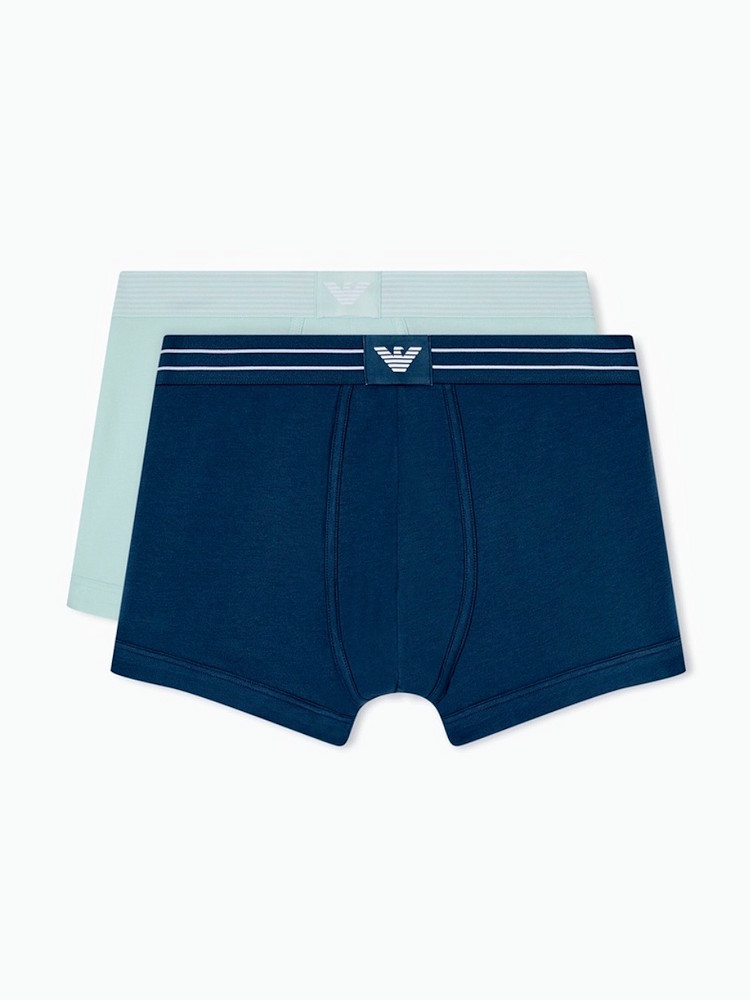 Emporio Armani Trunk 2 Pack Em000254 Af1884 Navy Mint 1