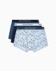 Emporio Armani Trunk 3 Pack All Over Eagle Logo Em000260 Af20671 Light Blue 1
