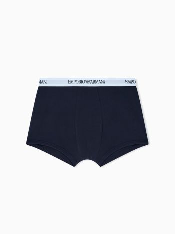 Emporio Armani Trunk 3 Pack All Over Eagle Logo Em000260 Af20671 Light Blue 2