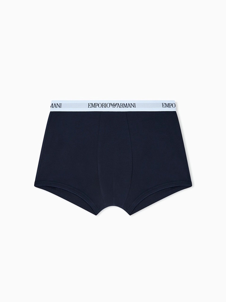 Emporio Armani Trunk 3 Pack All Over Eagle Logo Em000260 Af20671 Light Blue 2
