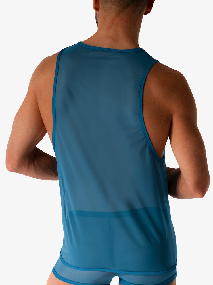 Manstore M2572 Tank Top Teal 212919 1