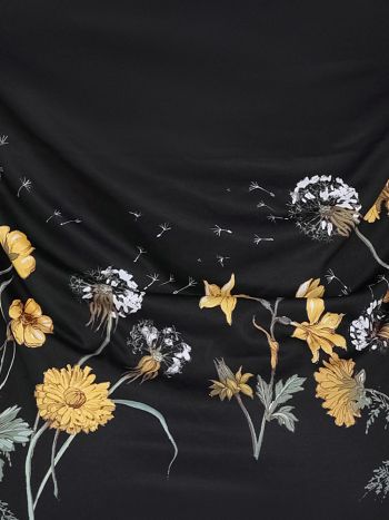 Skull Bones Dandelion Black Brief Bk 1