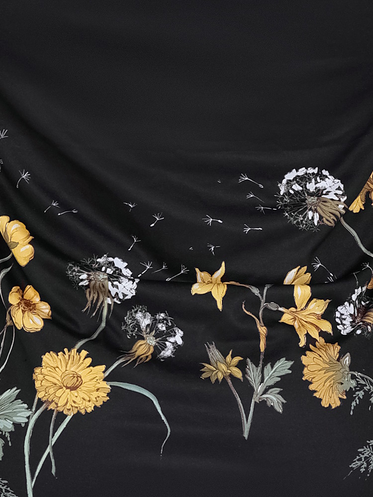 Skull Bones Dandelion Black Brief Bk 1