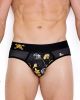 Skull Bones Dandelion Black Brief Bk 3