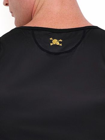 Skull Bones Dandelion Black Tank Top Bk 6