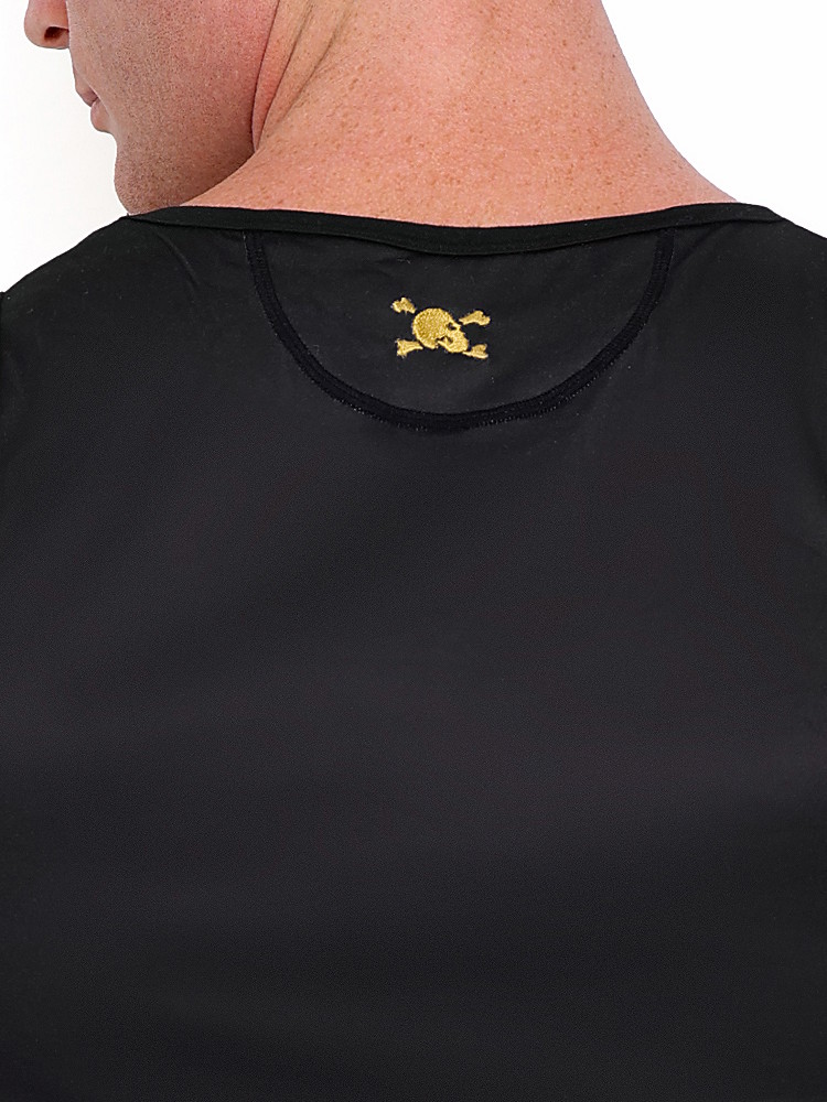 Skull Bones Dandelion Black Tank Top Bk 6