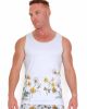 Skull Bones Dandelion White Tank Top Wh 4