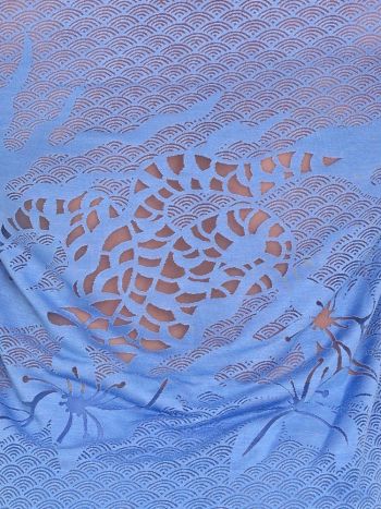 Skull Bones Dragon Burnout Periwinkle Thong 2