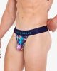 Skull Bones New Hand Painted Floral Bouquet Thong Mc 2