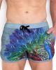 Skull Bones Peacock Rainbow Grey