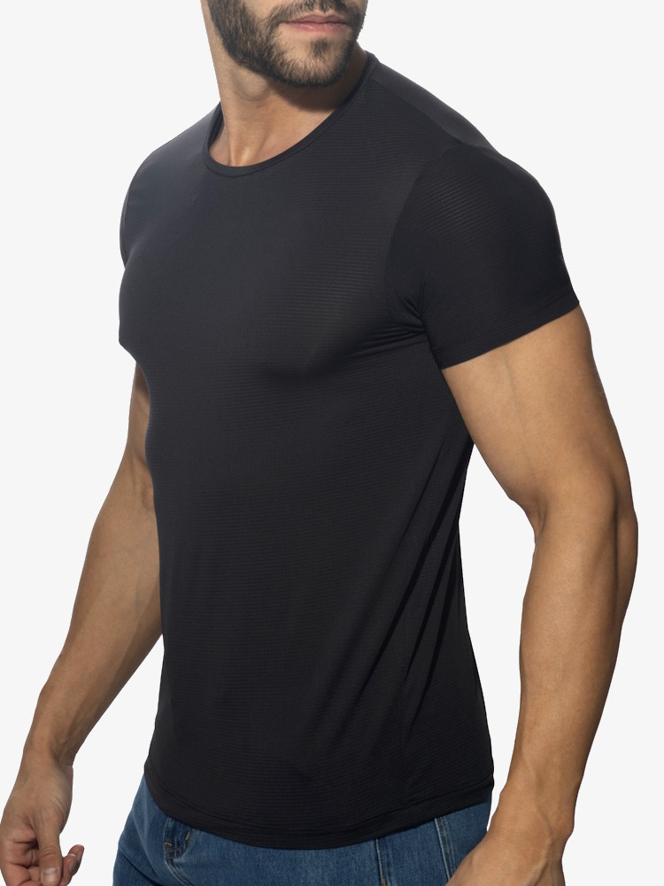 Addicted Ad1399 Veloz Dry T Shirt Black 1