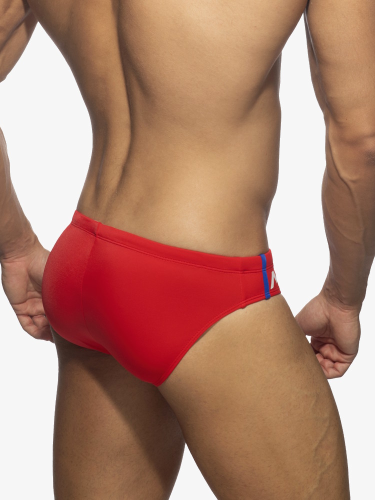 Addicted Ads005 Low Cut Sports Trunk Red 1