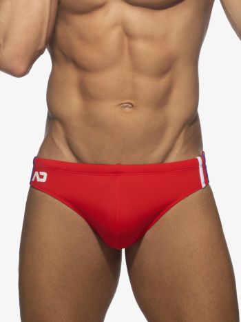 Addicted Ads005 Low Cut Sports Trunk Red 4