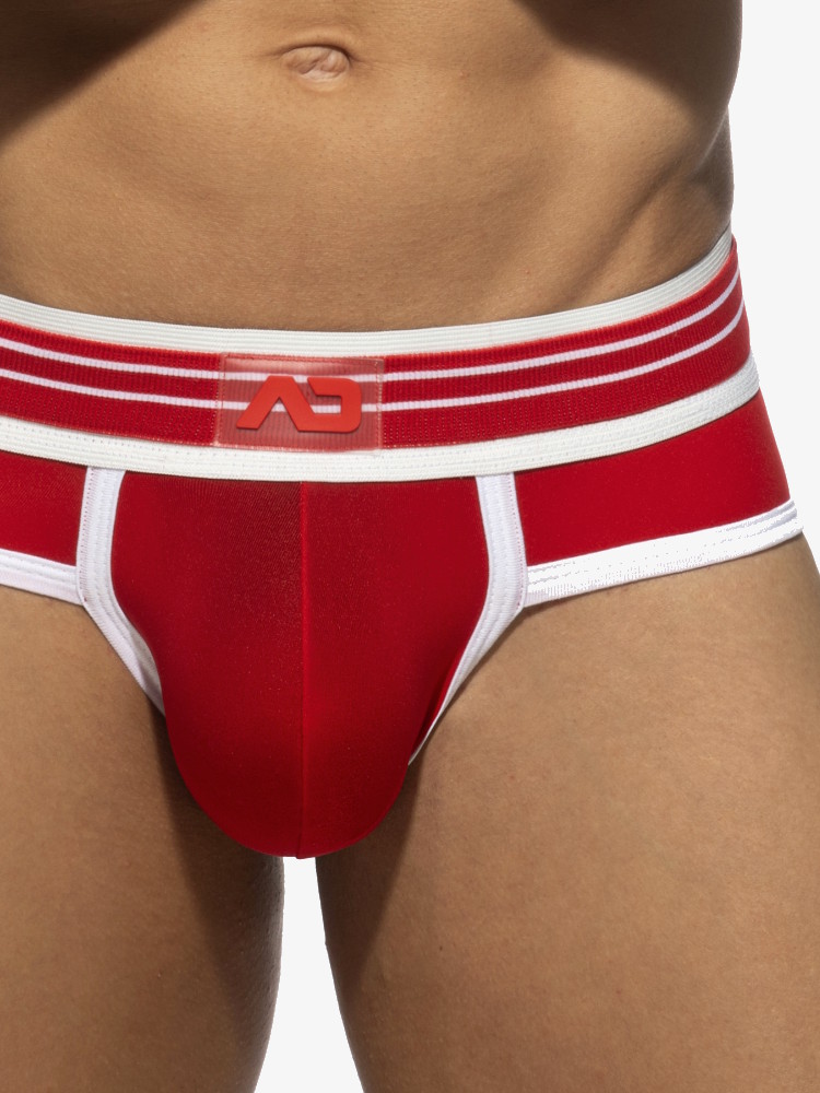 Addicted Ad1282 Double Trouble Brief Red 1