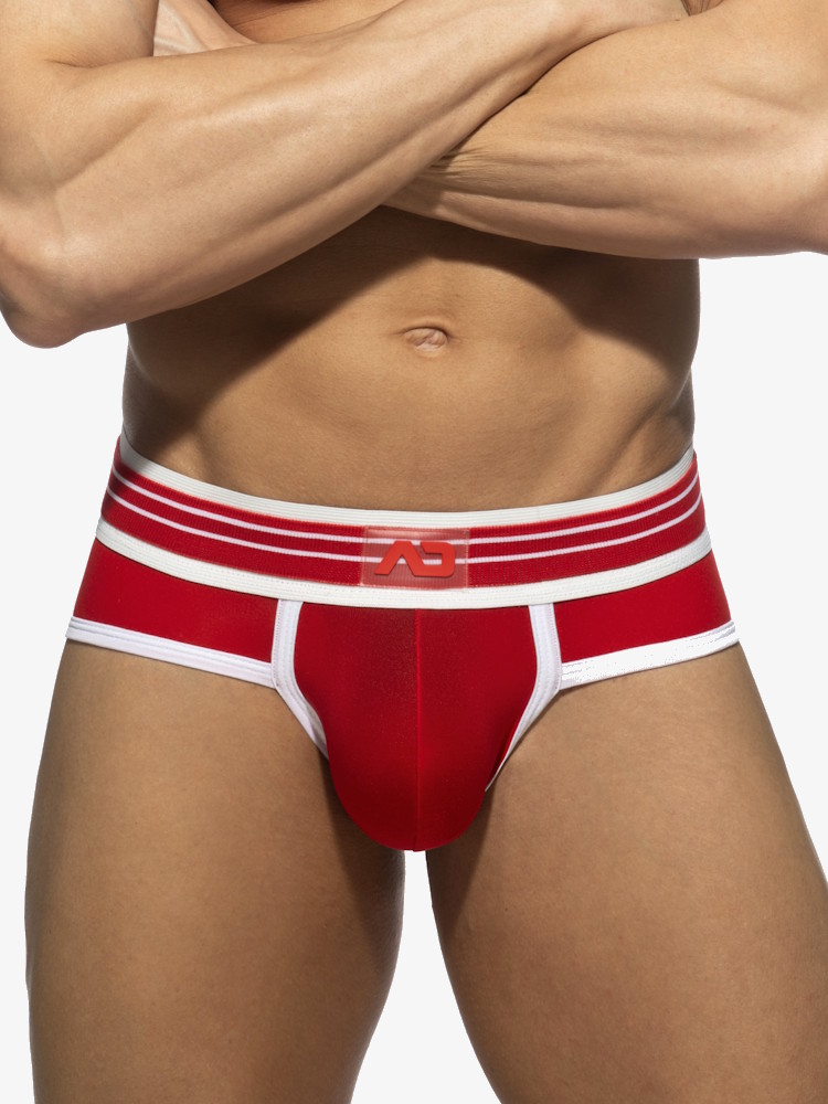 Addicted Ad1282 Double Trouble Brief Red 2