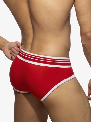 Addicted Ad1282 Double Trouble Brief Red 4