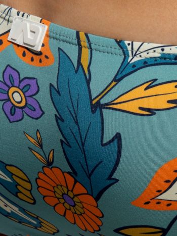 Addicted Ads405 Garden Swim Mini Bikini Brief Cobalt 2