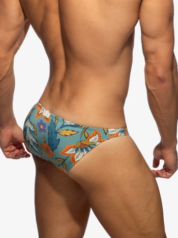 Addicted Ads405 Garden Swim Mini Bikini Brief Cobalt 3