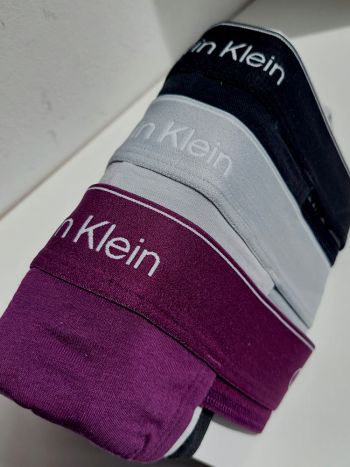 alvin Klein 3 Pack Jockstrap Icon Cotton Stretch Lv00nb4382 4m0 Dark Purple 5