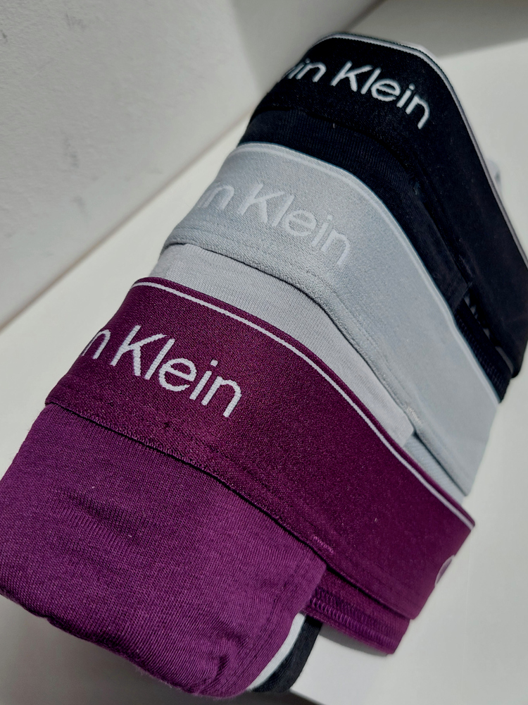 alvin Klein 3 Pack Jockstrap Icon Cotton Stretch Lv00nb4382 4m0 Dark Purple 5