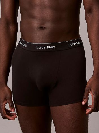 Calvin Klein 3 Pack Relaxed Fit Trunks Lv00nb4286 5vv Triple Stripe 1