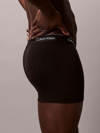 Calvin Klein 3 Pack Relaxed Fit Trunks Lv00nb4286 5vv Triple Stripe 3