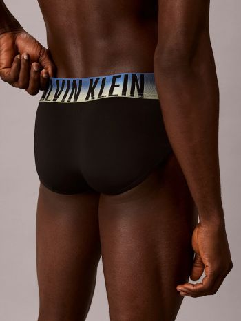 Calvin Klein Intense Power 3 Pack Hip Brief Lv00nb4619 6m6 Black Bodies 3