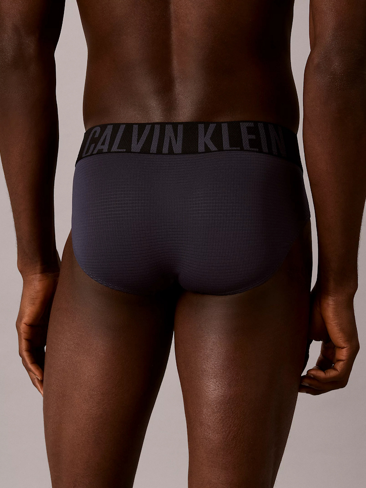 Calvin Klein Intense Power Air 3 Pack Hip Brief Lv00nb4663 5e Poseidon Blue 4