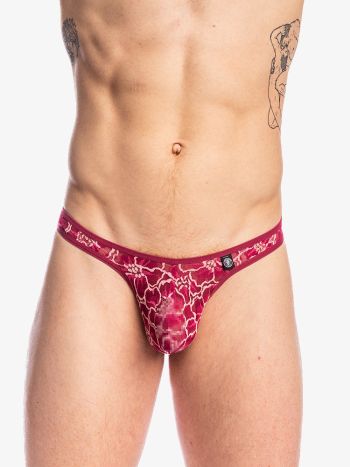 Lhomme Invisible Castelluccio Bikini Thong UW07 CAS 209S Red 1