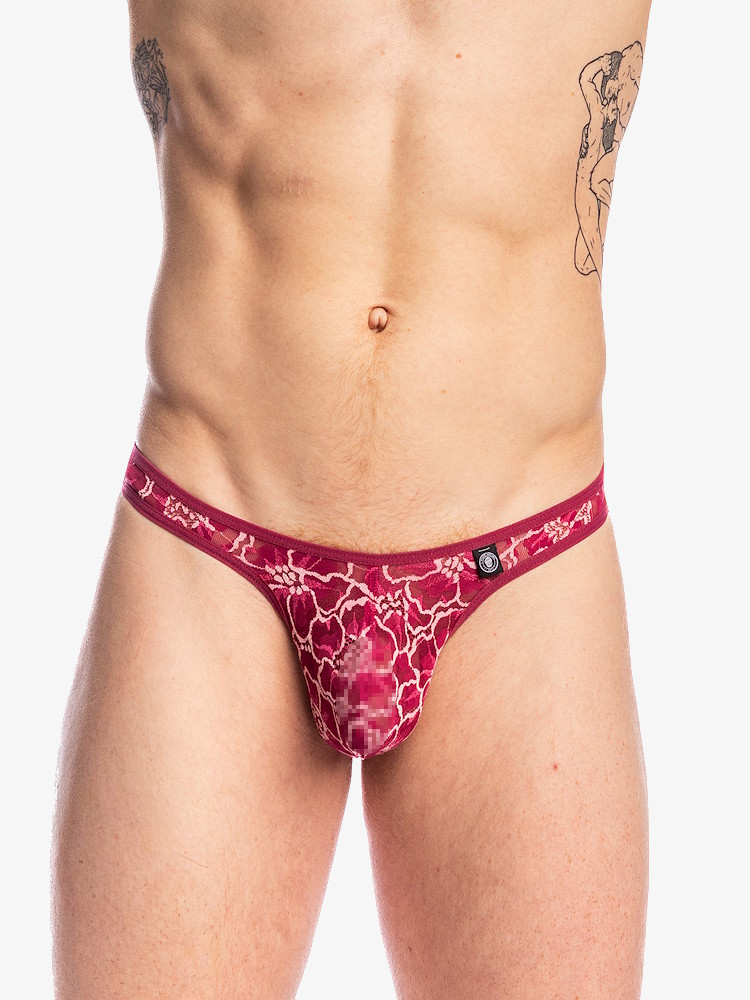 Lhomme Invisible Castelluccio Bikini Thong UW07 CAS 209S Red 1