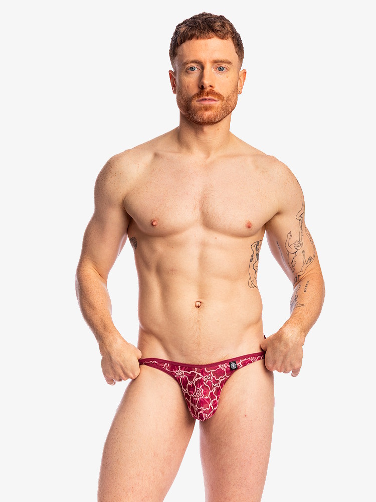 Lhomme Invisible Castelluccio Bikini Thong UW07 CAS 209S Red 4