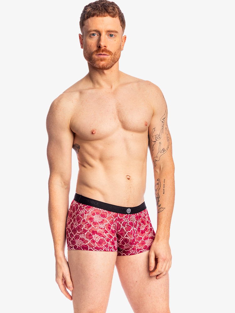 Lhomme Invisible Castelluccio Hipster Push Up UW25 CAS 209S Red 2