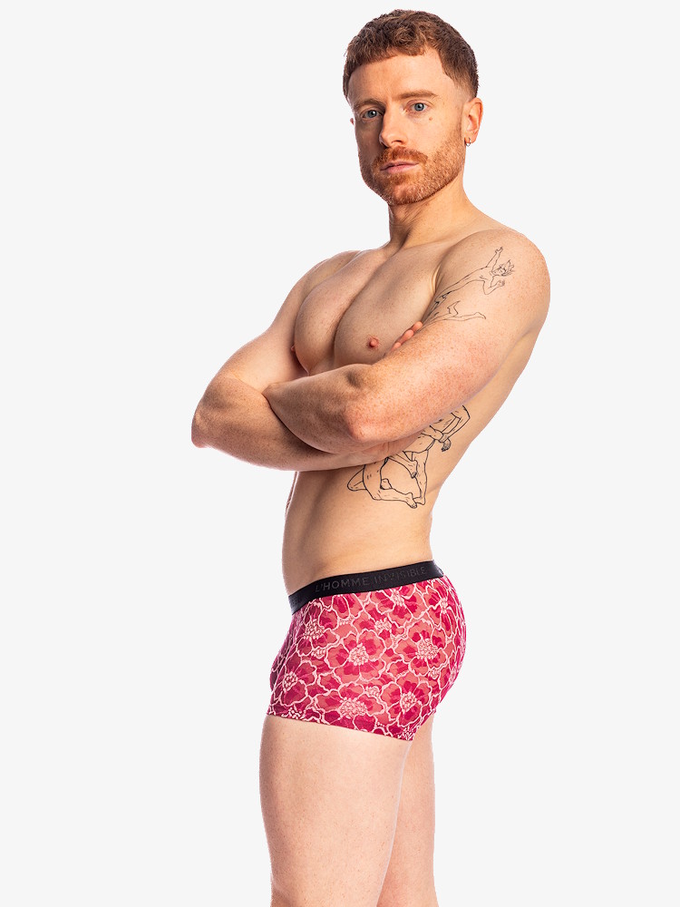 Lhomme Invisible Castelluccio Hipster Push Up UW25 CAS 209S Red 4