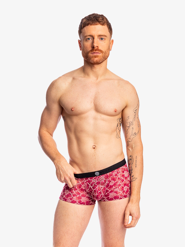 Lhomme Invisible Castelluccio Hipster Push Up UW25 CAS 209S Red 5