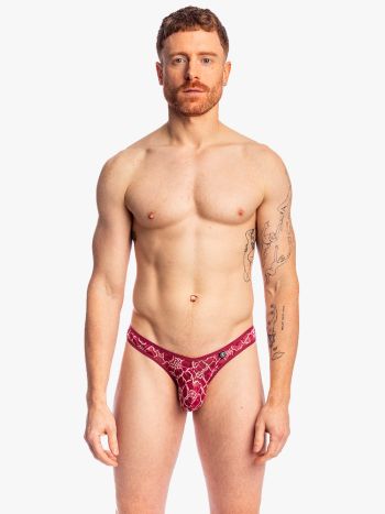 Lhomme Invisible Castelluccio Micro Briefs UW34 CAS 209S Red 1