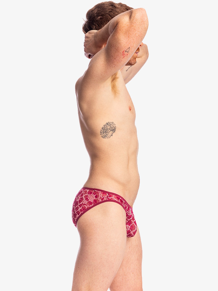 Lhomme Invisible Castelluccio Micro Briefs UW34 CAS 209S Red 4