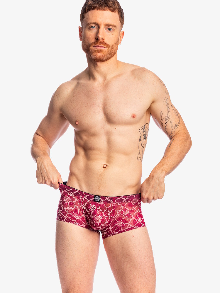 Lhomme Invisible Castelluccio Miniboxer Push Up UW09 CAS 209S Red 4