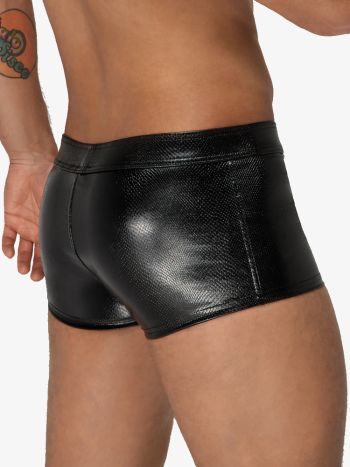 Noir Handmade Zipper Shorts Black 3
