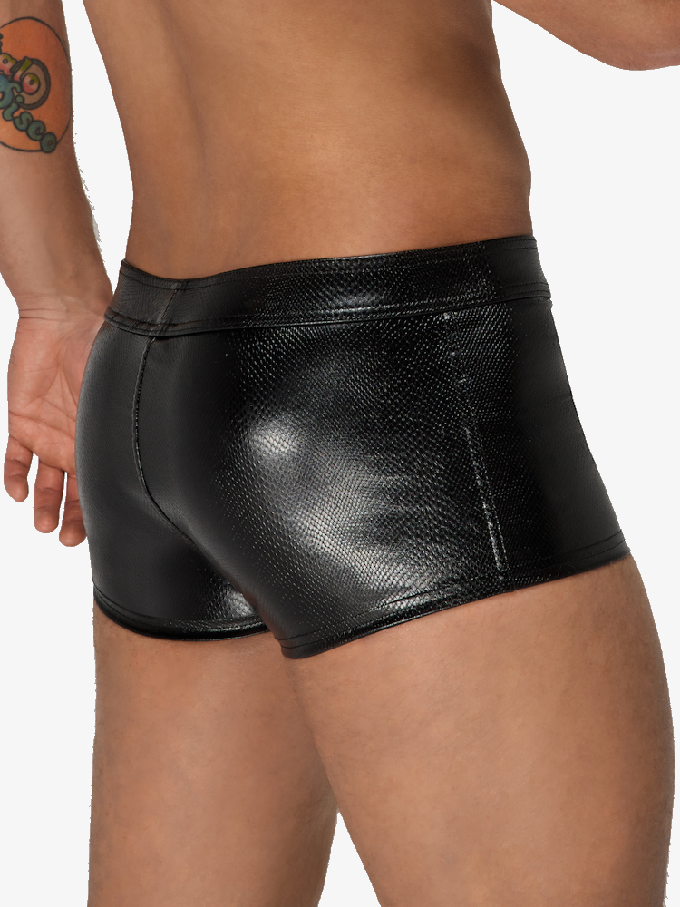Noir Handmade Zipper Shorts Black 3